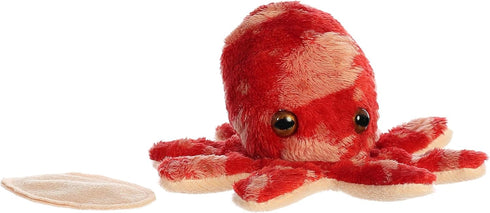 Aurora® Adorable Shoulderkins™ Alex Octopus™ Stuffed Animal - On-The-Go Fun - Interactive Play - Red 5 Inches...