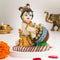 TIED RIBBONS 7” Krishna Statue - Handcrafted Resin Krishna Idol - Divine Baby Krishna Sculpture for Home Décor, Janmashtami Decoration...