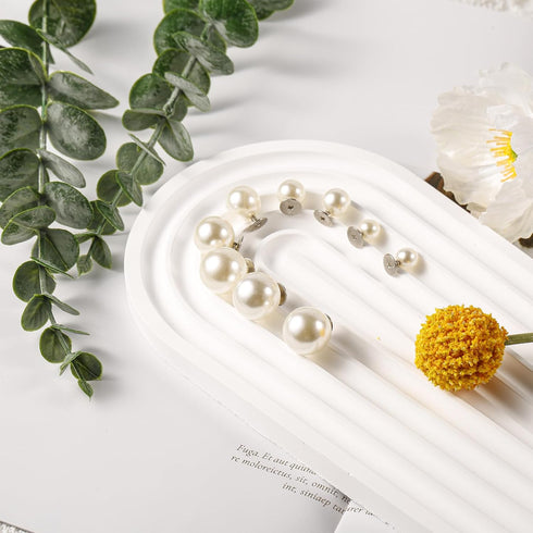 50pcs Pearl Brooch Buttons, No Sew Cover Up Buttons Removable Reusable Pearl Safety Pins for Clothes Dress Shirt Cardigan Decorations DIY Crafts S...