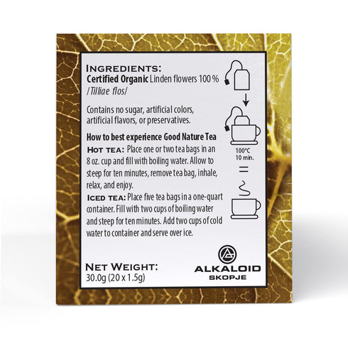 Good Nature Organic Linden Blossom Tea, 1.07 Ounce, 20 tea bags...