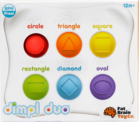 Fat Brain Toys Dimpl Duo - Early-Learning Sensory Toy for Babies & Toddlers...