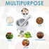 Stainless Steel Mortar and Pestle Set, Spices Grinder Pill Crusher with Silicone Protective Lid - Heavy Duty Mortar Pestle for Molcajete Herb Bowl...