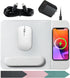 15W Wireless Charging Mouse Pad with Detachable Wrist Support and 20W Power Adapter, Fast QI Wireless Phone Charger Mouse Mat for iPhone 14/13/12/...