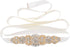 Women's Bridal Belt Rhinestone Wedding Sash Belts with Crystal Beads Pearls for Dresses and Gowns...