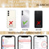 Petitian for Samsung Galaxy A14 5G Case, Cute Women Girls Bling Glitter Heart Designed Phone Cases for Galaxy A14 5G, Girly Gold Plating Phone Cov...