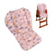 Baby High Chair Cushion, Thick Pad for Wooden High Chair, Baby Dining Chair Liner Mat (Pink Forest...