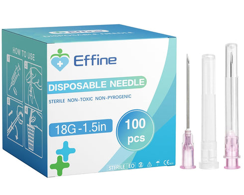 100Packs 18Ga 1.5inch, Lab Dispensing Accessories, Measurement, Refilling Inks...