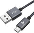RAMPOW Micro USB Cable 10ft, Extra Long Charging Cord, QC 3.0 Fast Charge & Sync USB Cable, Braided Android Charger Cable for Samsung Galaxy S7 Ed...