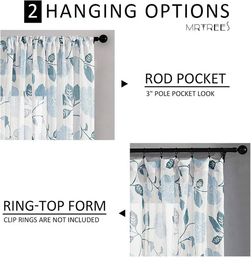 MRTREES Kitchen Sheer Curtains Linen Textured Tier Short Curtains Light Filtering Rod Pocket Voile Cafe Curtains for Bathroom Small Half Window (2...
