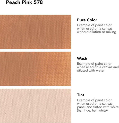 Daler Rowney System3 Peach Pink 150ml Acrylic Paint Tube - Acrylic Painting Supplies for Artists and Students - Artist Paint for Murals Canvas and...