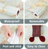 Beige Pink Marble Contact Paper Self Adhesive Marble Wallpaper Stick and Peel Waterproof Cream Granite Contact Paper for Countertops Kitchen Cabin...