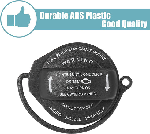 X AUTOHAUX 8K0201550N Car Black Engine Oil Fuel Tank Cap Filler Gas Cap Cover for Audi A4 2009-2016 for Audi Q5 2009-2017...