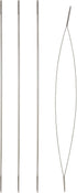 The Beadsmith Big Eye Beading Needles, 2.125 inches, 4 per card, Sharp Points, Use for General Sewing, Weaving and Embroidery, Very Easy to Thread...