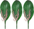 Miracliy Phalaenopsis Orchid Leaves Fake Leaves Real Latex Touch Plants Arrangement...
