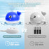 Baby Bath Toys, Kid Odyssey Rechargeable Whale Bath Toys Automatic Induction Sprinkler Bathtub Shower Toys with LED Light, No Hole - IPX7 Waterpro...