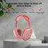 for AirPods Max Case Clear Pink Glitter,Clear Case for Airpods Max Case Cover,Shockproof Anti-Scratch Soft TPU Protective Case No-Yellowing Access...