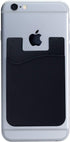 Cell Phone Card Holder for Back of Phone Case. Silicone Stick On Pocket Wallet for iPhone, Android & Other Flat Surfaces, Great for Credit Cards, ...