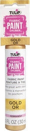 TULIP Soft 44236 Sfpt Opstk Fabric Paint Dauber Gold 1Oz, As Detailed...