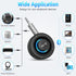 Bluetooth Car kit Aux Receiver, Portable 3.5mm Aux Bluetooth Car System for Car Radio Bluetooth 5.2 Wireless Audio Receiver for Car Stereo Home St...