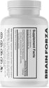 Brain Forza Organic Turkey Tail Mushroom Capsules, Mushroom Powdered Immune Support, Liver and Digest Health Support, Organic Defense Support, Non...