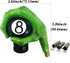 Abfer Green Gear Shifter Knobs Car Handle Stick Shift Knob Unique Shape Fit MT Automatic Vehicle Trucks...