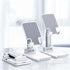 Adjustable Cell Phone Stand for Desk, Angle Height Adjustable Cell Phone Stand for Desk, Case Friendly Phone Holder Stand for Desk (White 4oz)......