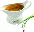 Norpro Porcelain Gravy Sauce Boat with Stand and Candle...
