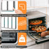 Air Fryer Wire Rack for Ninja Foodi 10 in 1 DT201 DT251 Digital Convection Toaster Oven, 14.4''*11.4'' Stainless Steel Air Fryer Accessories Roast...