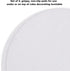 Ateco Set of 2 Non-Slip Pads, Reusable, Food Safe Plastic, 12-Inch Diameter, White...
