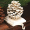 HomArt Stocking Holder Pinecone - Cast Iron...