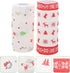 DOITOOL Disposable Cleaning Paper Towels: 2 Rolls Christmas Elk Snowflake Kitchen Wiping Rag House Cleaning Cloth Washcloth Towel Washable Roll Sh...