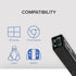 Plugable USB to Ethernet Adapter, USB 3.0 to Gigabit Ethernet, Supports Windows 11, 10, 8.1, 7, XP, Linux, Chrome OS...