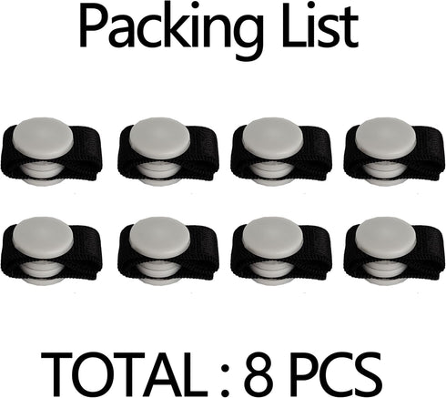 8PCS Oxygen Tube Holder for Glasses?Oxygen Nasal Cannula Clips for Ear Protection?Elastic and Retractable Oxygen Tube Clips for Glasses?Nasal Cann...