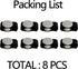 8PCS Oxygen Tube Holder for Glasses?Oxygen Nasal Cannula Clips for Ear Protection?Elastic and Retractable Oxygen Tube Clips for Glasses?Nasal Cann...