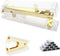 Gold Acrylic Stapler, Desktop Stapler, 25 Sheet Capacity, includes 1000 Staples and Staple Remover...