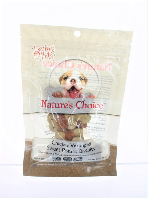 Natural Value Sweet Potato Biscuit Wrapped with Chicken Breast...