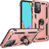 Military Grade Drop Impact for Samsung Galaxy A52 5G Case 360 Metal Rotating Ring Kickstand Holder Armor Heavy Duty Shockproof Case for Galaxy A52...