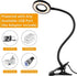 iVict Desk Light Clip on Light, 56 LEDs Desk Lamp for Home Office, 3 Modes with 10 Brightness Dimmable Reading Light, Clamp Desk Lamp for Bed Head...
