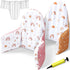 3 Pcs High Chair Cushion Compatible with Antilop IKEA High Chair, 2 Pcs Boho Rainbow Style High Chair Covers with an Inflatable High Chair Cushion...