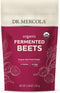 Dr. Mercola Organic Fermented Beet Powder - Beet Root Powder to Support Circulation, Focus & Energy - Non-GMO, Soy-Free & Gluten-Free - 30 Serving...