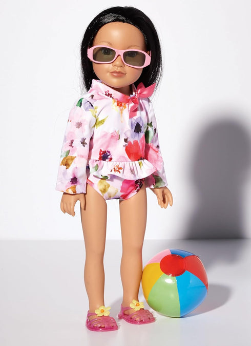 McCall's Doll Clothes Sewing Pattern Kit, Design Code M8309, One Size, Multicolor...