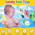 Bath Toys for Kids Ages 1-3 - Bathtub Toys for Infants Babier 6-12-18 Months - Suction Cup Fidget Spinner Toys for Toddlers Age 2-4 1 Year Old Gir...
