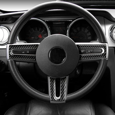 Car Sticker Decal Carbon Fiber Interior Trim for Ford Mustang GT Shelby 2005 2006 2007 2008 2009 S197 Accessories...