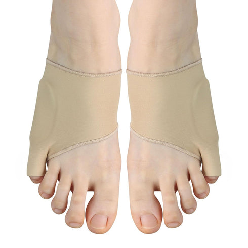 Bunion Relief Sleeve - Toe Splint and Pinky Toe Separator for Men and Women - Toe Spacer Socks - Elastic Cushions with Silicone Pads for Comfort a...