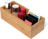 Lipper International Bamboo Utensil Holder Storage Box for Cooking Tools, Makeup, or Office Supplies, 4" x 9 1/4" x 3"...