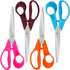 Scissors,8" Ultra Sharp Office Scissors All Purpose Ergonomic Design Comfort-Grip Handles Craft Scissors for Office Home Sewing Fabric School Stud...