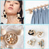 30 Pcs Wooden Rings, Macrame Wooden Rings, Natural Unfinished Solid Wood Rings for DIY Craft Pendant Connectors Jewelry Making (55 mm)...