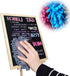 4 Pcs Microfiber Shag Whiteboard Eraser, Washable Microfiber Shag Dry Erase Board Eraser for Chalk, Markers, Home, Classroom and Office...