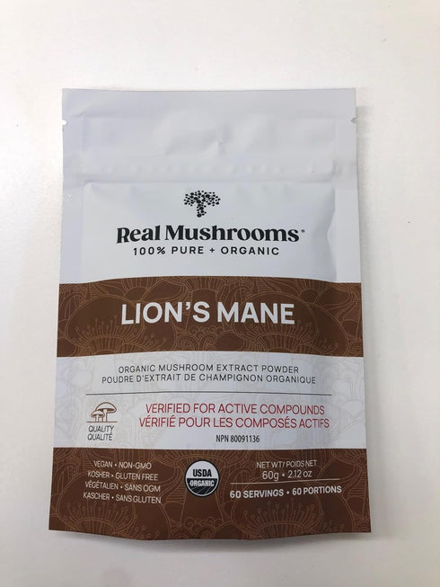 Lion’s Mane Powder - Organic Lions Mane Mushroom Extract with Immunomodulating Properties & Antioxidants - Vegan Mushroom Supplement, 60 Servings...