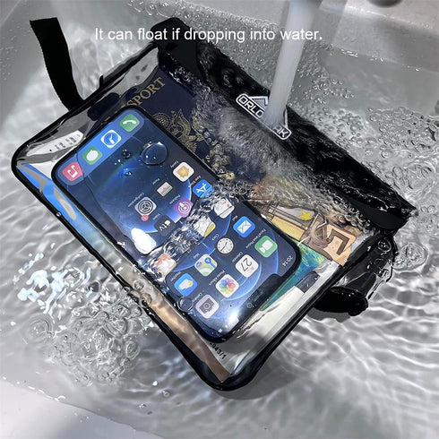 Waterproof Waist Bag Waterproof Waist Pouch With Secret Holder Keep Your Phone kindle Wallet Watch Passport Dry Perfect For Surf Canoe Swim Snorke...